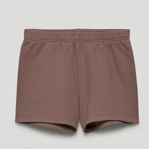 Aritzia TNA Cozy Fleece Perfect Hi-Rise 3” Sweatshort